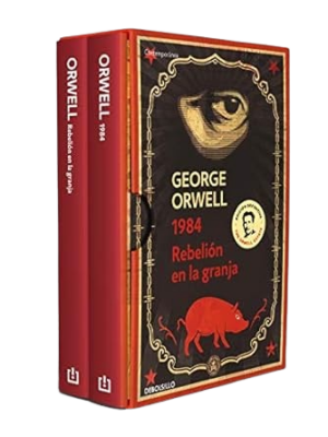 ESTUCHE GEORGE ORWELL 2 - 1984 REBELION EN LA GRANJA