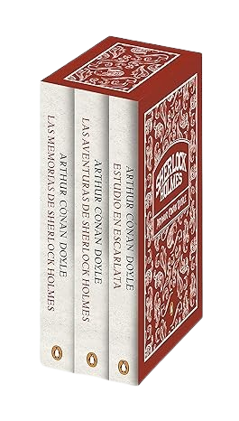 ESTUCHE SHERLOCK HOLMES 3 TOMOS