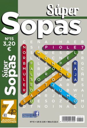 SUPER SOPAS DE LETRAS - CON LETRA GRANDE