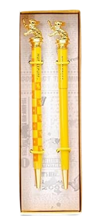 HARRY POTTER HUFFLEPUFF PEN AND PENCIL SET (SET OF 2)