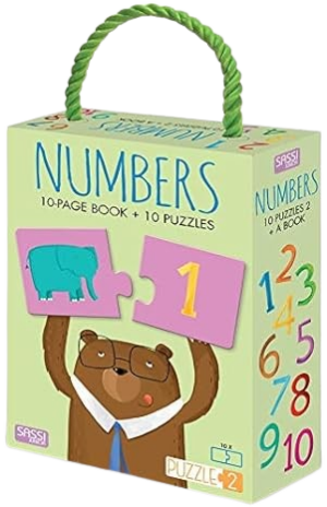 LOS NUMEROS - LIBRO & PUZZLE