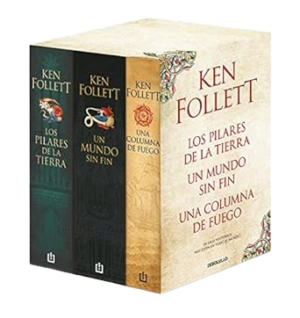 ESTUCHE KEN FOLLET - 3 TOMOS