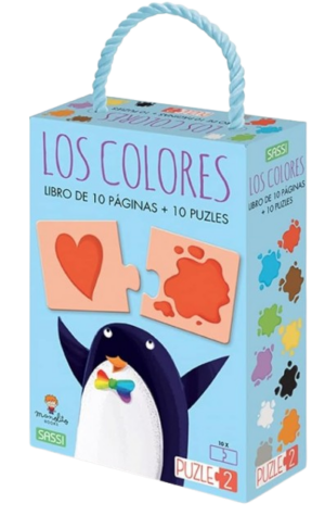LIBRO PUZZLE  LOS COLORES