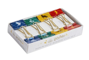HARRY POTTER HOUSE BINDER CLIPS