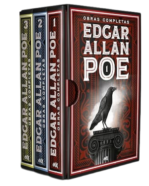 OBRAS COMPLETAS DE EDGAR ALLAN POE - 3 TOMOS