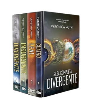 PACK SAGA COMPLETA -  DIVERGENTE