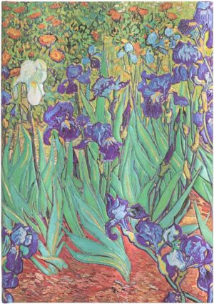 PAPERBLANKS VAN GOGH'S IRISES/ MIDI/ UNLINED