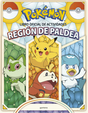 POKEMON LIBRO OFICIAL DE ACTIVIDADES REGION DE PALDEA