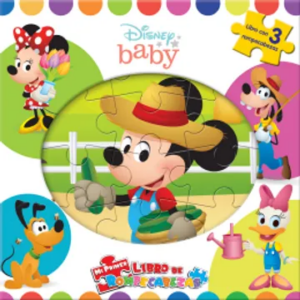 DISNEY BABY MI PRIMER LIBRO DE ROMPECABEZAS