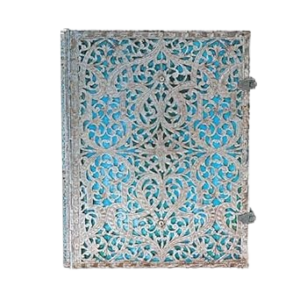 PAPERBLANKS FILIGRANA PLATEADA AZUL MAYA ULTRA - LINEAS