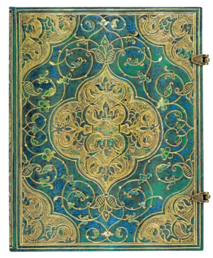 PAPERBLANKS CRONICAS TURQUESA ULTRA LINEAS
