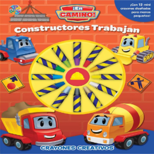 CONSTRUCTORES TRABAJAN- CRAYONES CREATIVOS