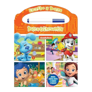 ESCRIBE Y BORRA BUSCA Y ENCUENTRA: NICK JR NICKELODEON