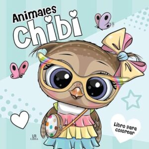 ANIMALES CHIBI - LIBRO PARA COLOREAR