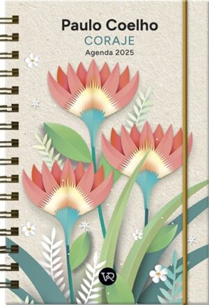 AGENDA 2025 PAULO COELHO - ANILLADA/CORAJE/FLORS VERDE