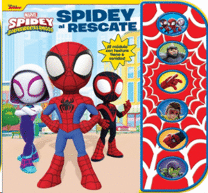 LIBRO DE TEXTURA Y SONIDO: MARVEL SPIDEY AL RESCATE