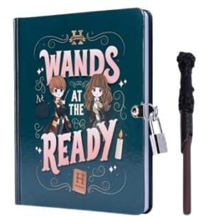 HARRY POTTER WANDS AT READY LOCK & KEY