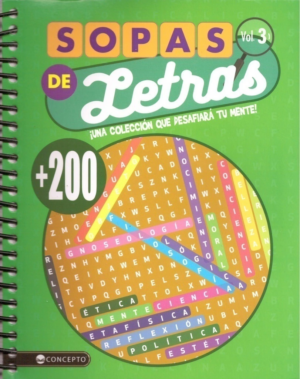 200 SOPAS DE LETRAS VOL 3