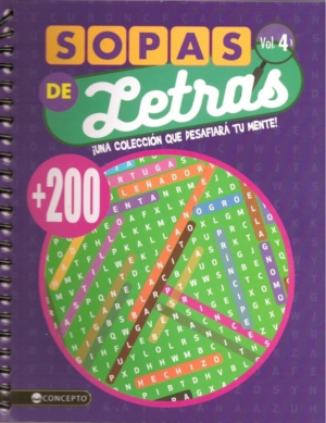 200 SOPAS DE LETRAS VOL 4
