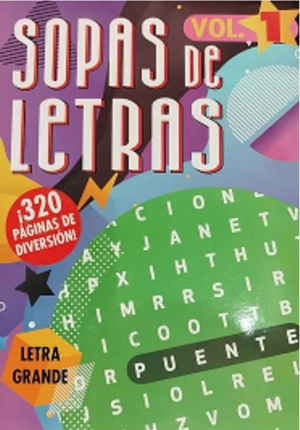 SOPA DE LETRAS EDICIÓN ESPECIAL VOL 1