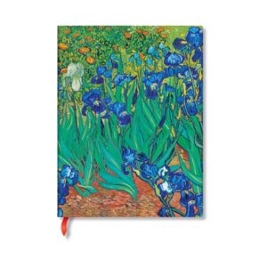 PAPERBLANKS  MINI FORRADA LIRIOS DE VAN GOGH