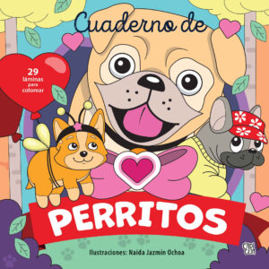 CUADERNO DE PERRITOS - 29 LAMINAS PARA COLOREAR