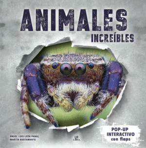 ANIMALES INCREIBLES POP UP INTERACTIVO CON FLAPS