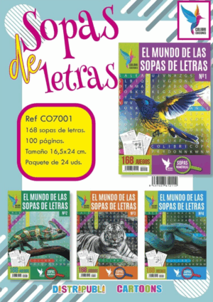 SOPA DE LETRAS DE 100 PAGINAS