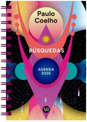 AGENDA 2026 - PAULO COELHO - BUSQUEDAS - MAGENTA - ANILLADA