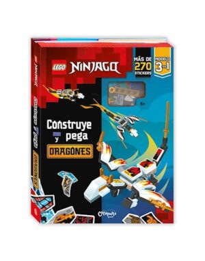 LEGO NINJAGO CONSTRUYE Y PEGA DRAGONES