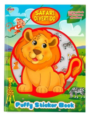 SAFARI DIVERTIDO - CALCOMANIAS EN RELIEVE