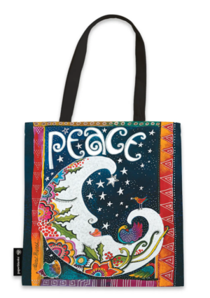 PLAYFUL CREATIONS / PEACE / CANVAS BAG /