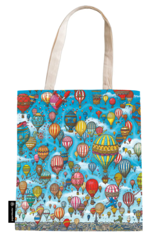 PIERRE THE MAZE DETECTIVE / BALLOON FESTIVAL/SUNSET RIDE/ CANVAS BAG