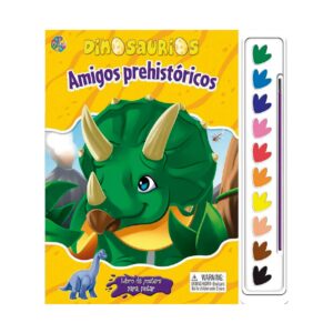DINOSAURIOS AMIGOS PREHISTORICOS - LIBRO DE POSTERS/ACUARELA