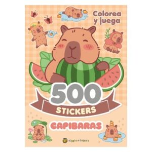 500 STICKERS CAPIBARAS 500 STICKERS