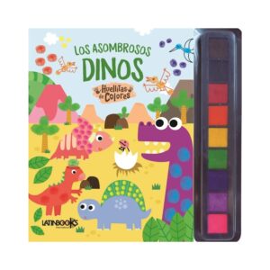 HUELLITAS DE COLOR - LOS ASOMBROSOS DINOS